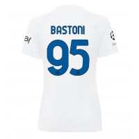 Fotbalové Dres Inter Milan Alessandro Bastoni #95 Dámské Venkovní 2023-24 Krátký Rukáv